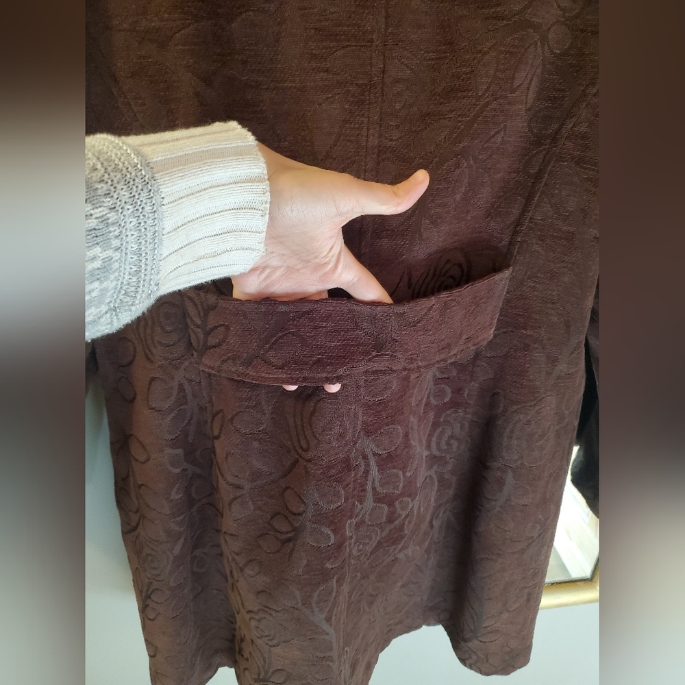 Brown Penny Lane Dressbarn Coat - Picture 8 of 8